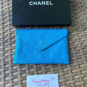 Vintage Chanel Envelope Pouch